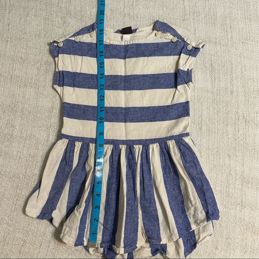 Tea Girls Linen Blend Dress - Picture 9 of 9